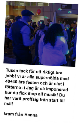 HYR DJ TILL DIN FEST!
